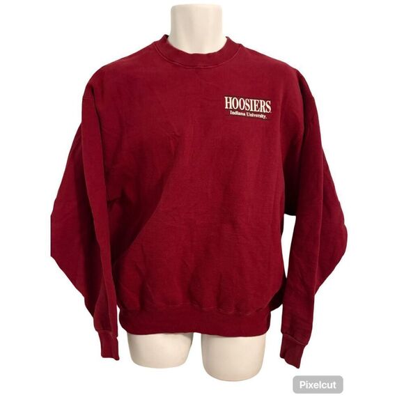 Vintage 90’s Fruit of the Loom  Indiana Hoosiers. Thick cotton Crewneck.… - Picture 1 of 6